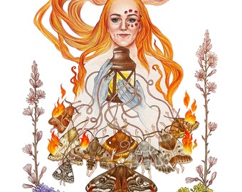 Joanna Newsom - Cosmia (signed art print)