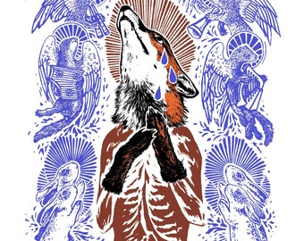 I Died For Your Skins (signed art print)