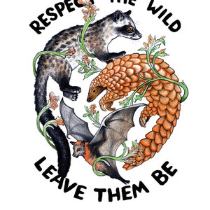 Respect The Wild (signierter Kunstdruck)