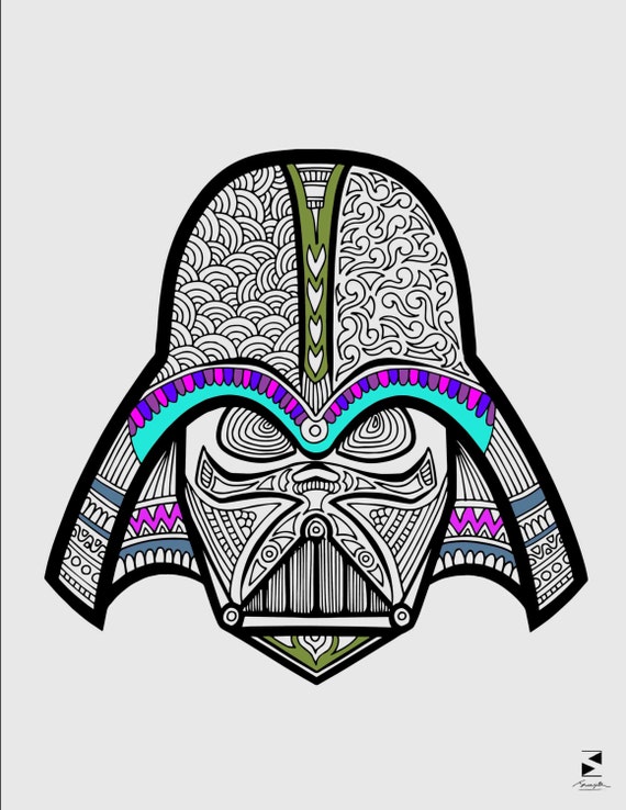Star Wars Darth Vader Coloring Pages Printable