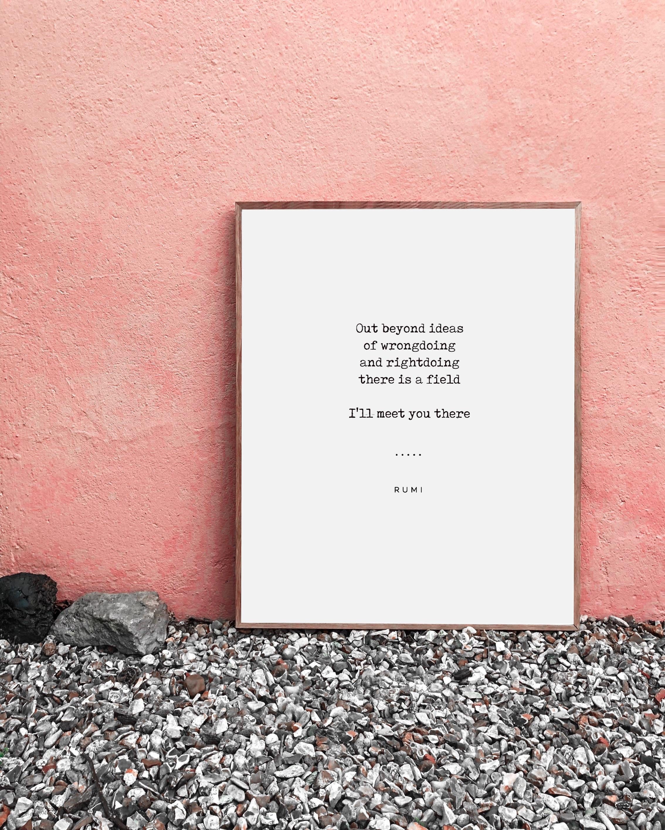 Rumi Zitate über Liebe und Leben 24 Schreibmaschine Zitat Etsy