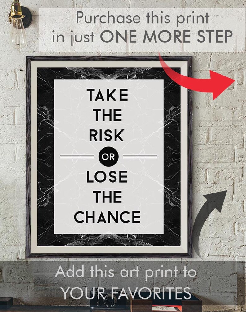 Take the risk or lose the chance in love picture