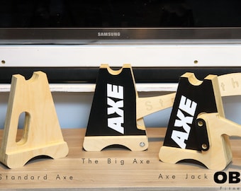 The Axe Jack | Deadlift Jack | Barbell Jack | Weight Training | Barbell Loading Assistant | Lifting & Strength Wooden Fitness Equipment