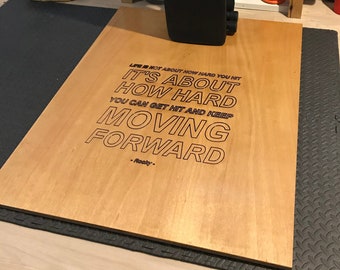 custom weightlifting platform