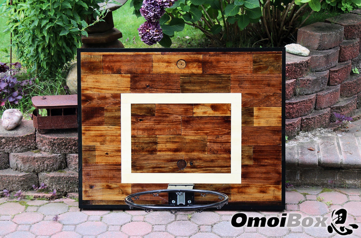 Wooden Basketball Backboard Decorative Basketball Hoop Made to Order