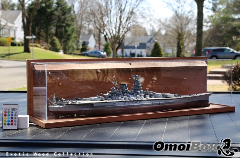 Custom Wall Display Cases Wall Mounted Acrylic Display Case Model Ship