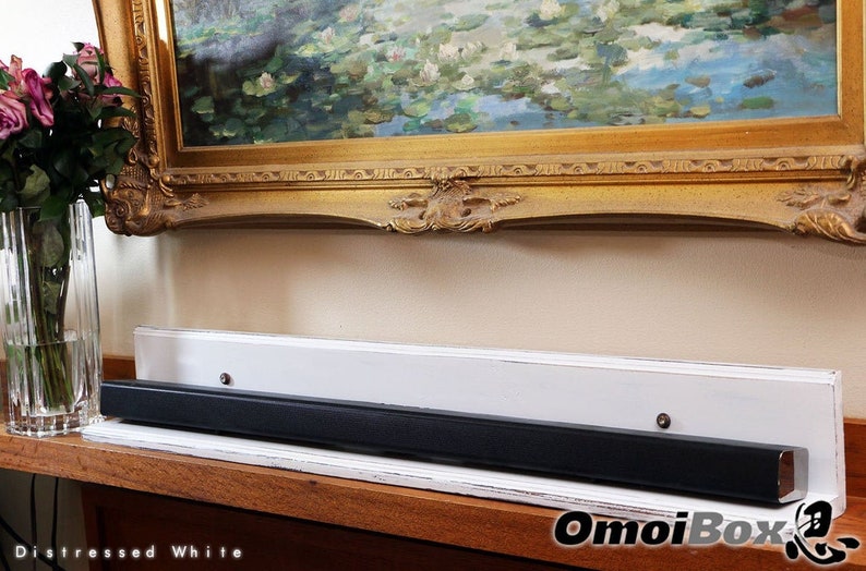 Best Floating Soundbar Shelf Custom Sound Bar Wall Mount Etsy