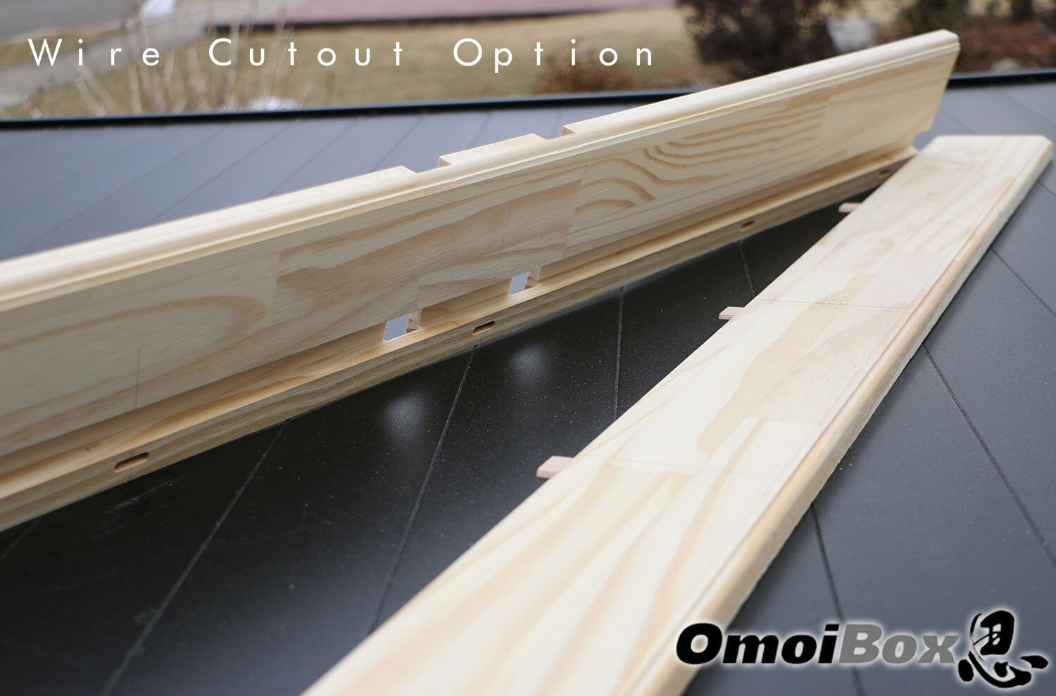 Black Floating Soundbar Shelf Sound Bar Stand Soundbar Wall Shelf Made