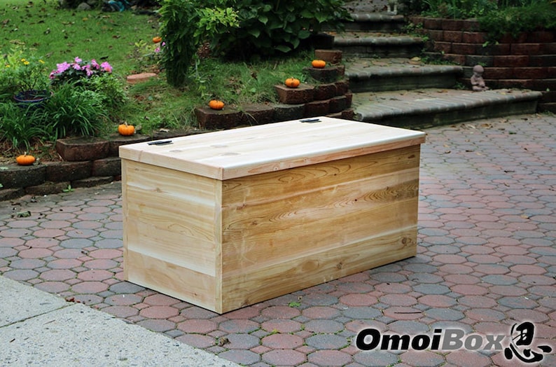 Outdoor Cedar Storage Benches Cedar Chest for Storage Etsy