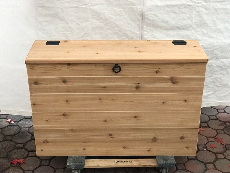 Outdoor Cedar Storage Benches Cedar Chest for Storage Etsy