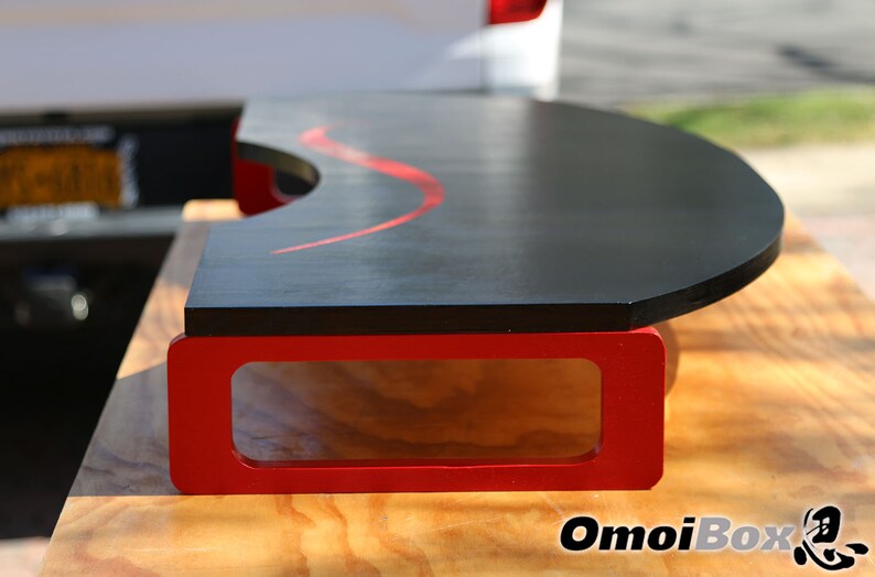 Arched Monitor Riser Wood Monitor Stand Riser | Curved Monitor Riser for Desk | Computer ...