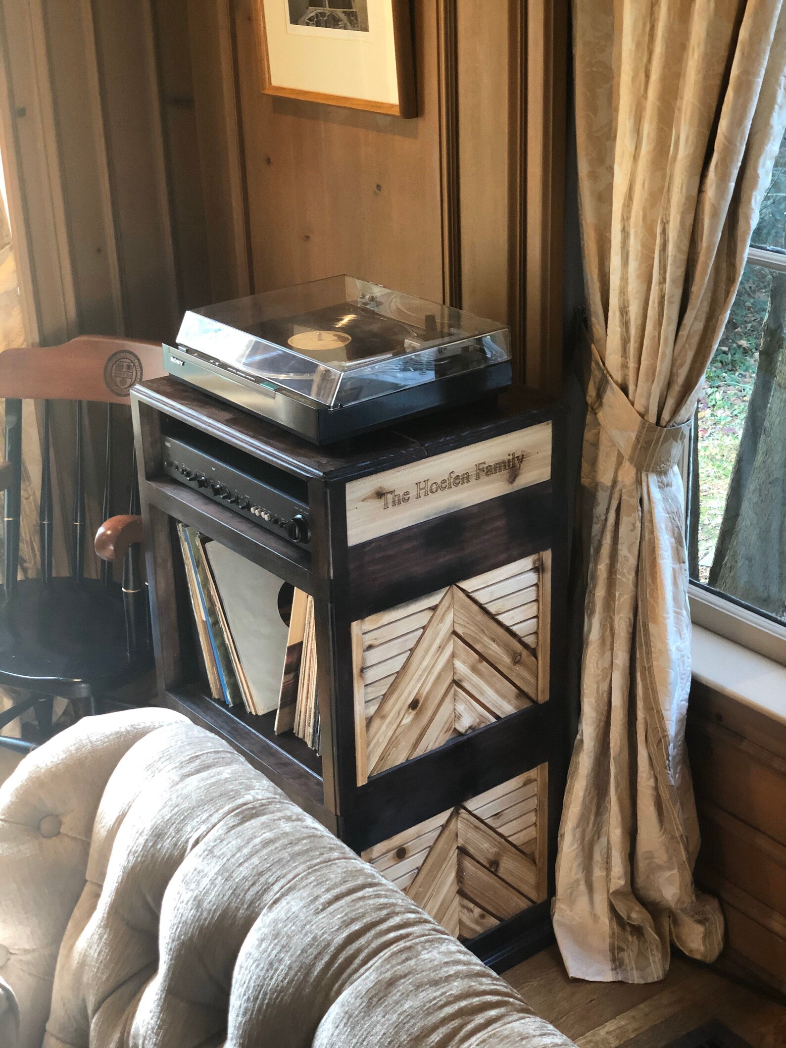 Record Player Table Receiver 3 Tier Record Holder Stand Rack Etsy