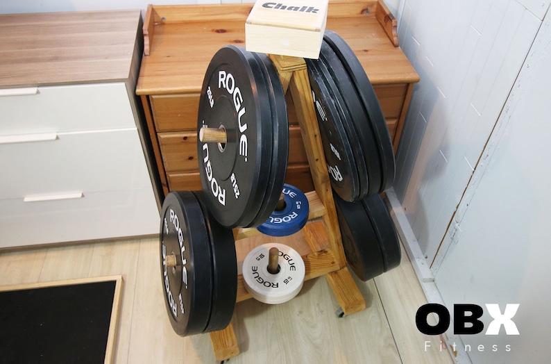 Wooden Weight Tree With Wheels Rolling Plate Tree Weight Etsy