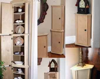 Very small corner cabinet outlet