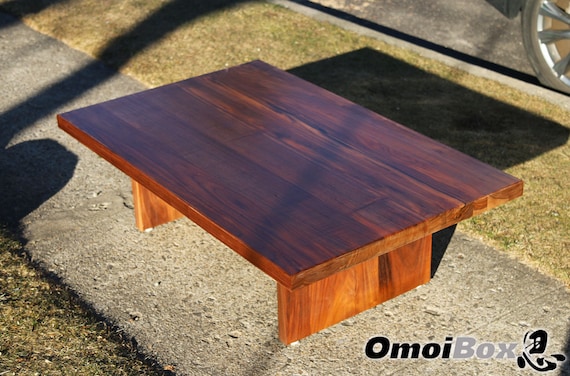 Modern low sale profile coffee table