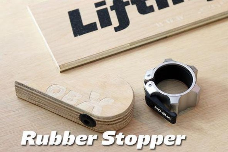 Dead Wedge Barbell Weight Plate Stopper Deadlift Stop Etsy