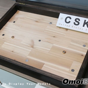 Custom Military Shadow Box | Air Force Shadow Box | Marine Corps Shadow Box | Military Retirement Shadow Box | Personalized Name Plate