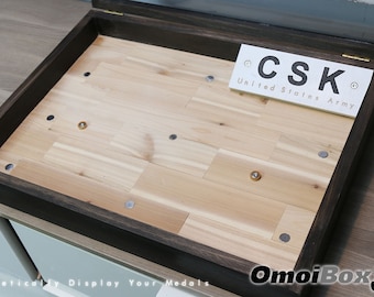 Custom Military Shadow Box | Air Force Shadow Box | Marine Corps Shadow Box | Military Retirement Shadow Box | Personalized Name Plate