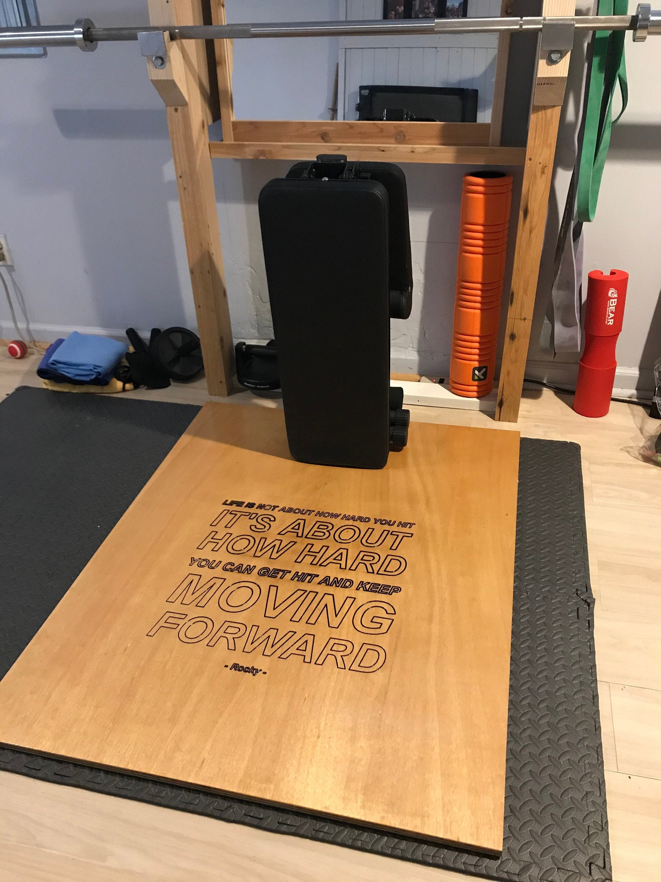 diy deadlift platform australia