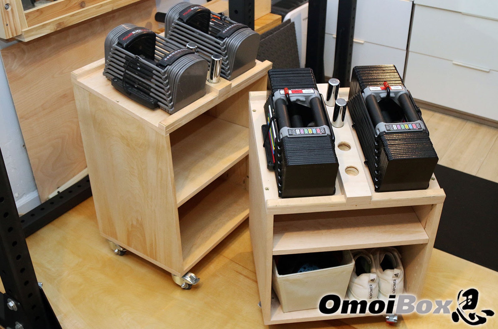 Powerblock Adjustable Powerblock Dumbbell Stand Diy Gym Equipment