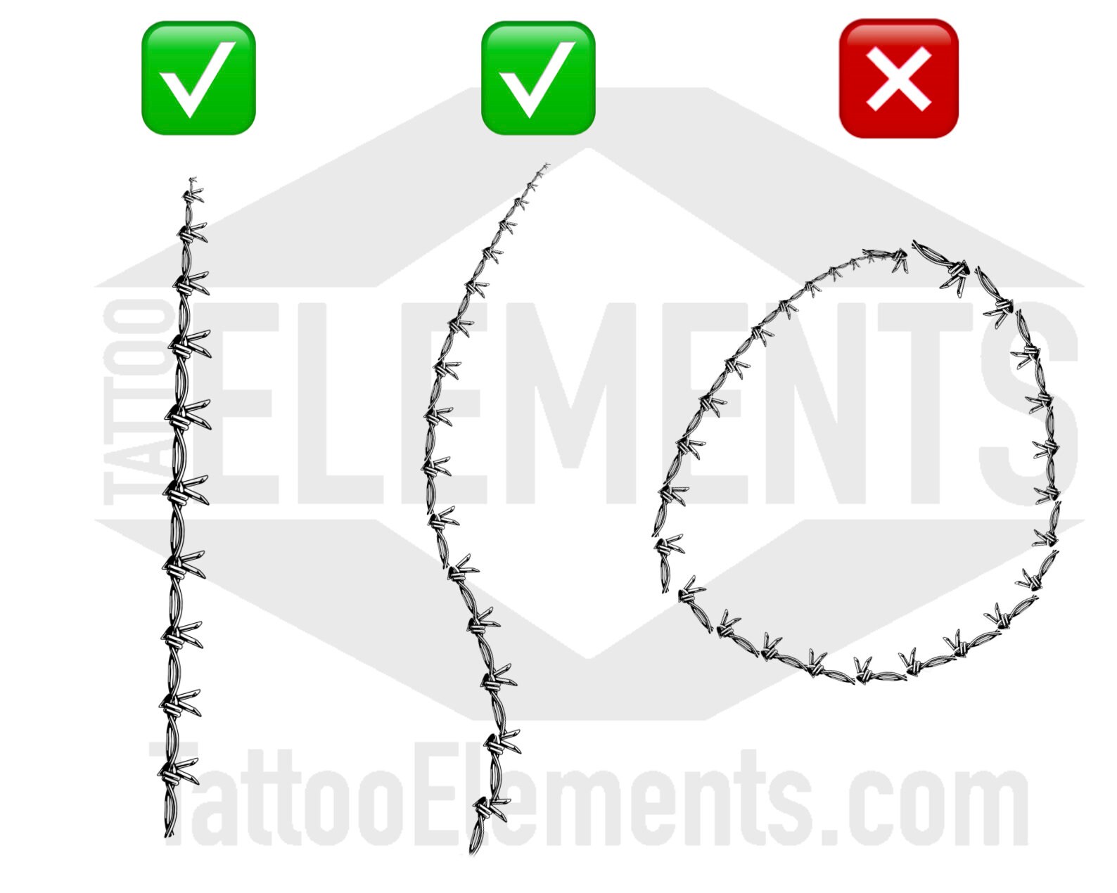 Barbed Wire Vol. 2 Procreate Brushes and Stamps Etsy