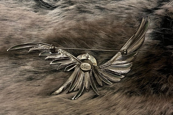 Joan Rivers Winged Brooch  — Refurbished - Vintag… - image 2