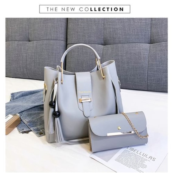 Grey ladies handbags sale