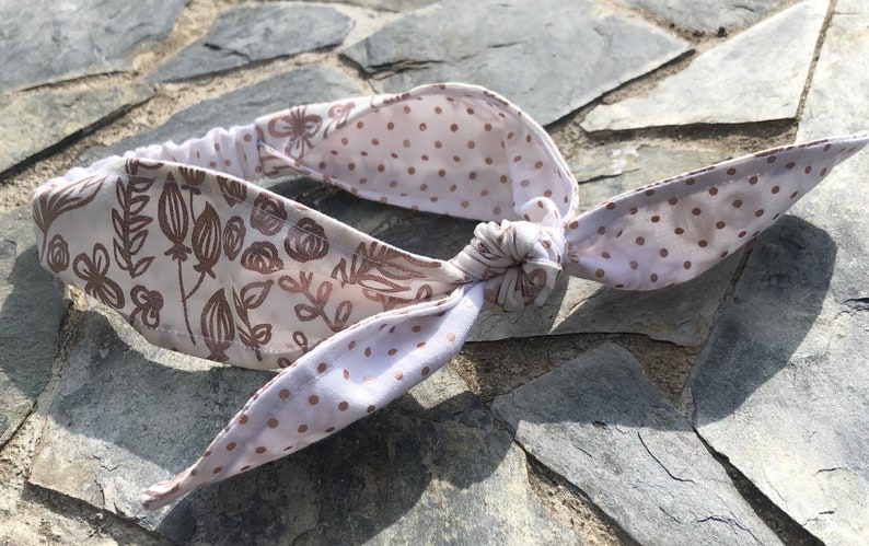 Headband and baby booties
