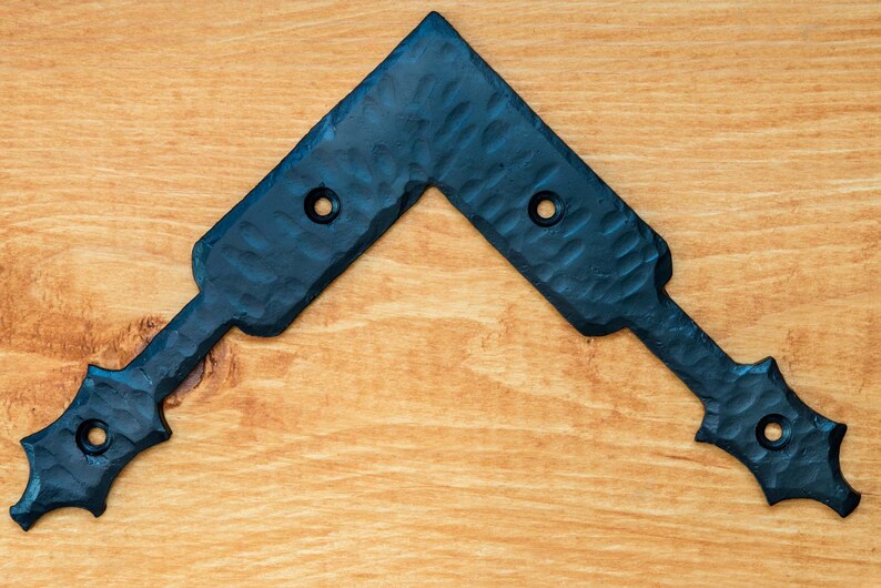 5.5 Decorative L Corner Bracket Right Angle Brackets Iron Etsy