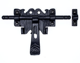 Barrel Bolt 6.5" Barrel Bolt Lock Latch Lock for Farmhouse Gates, Doors Borderland Rustic Hardware