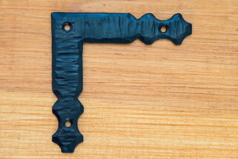 3.5 Decorative L Corner Bracket Spear Brackets Right Etsy