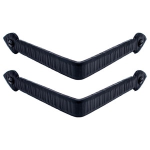Lot de 2 supports de protection d&#39;angle angulaires décoratifs forgés de 3,5 pouces, renfort de protection de table, angle droit pour tables de ferme, bancs, coffres et malles