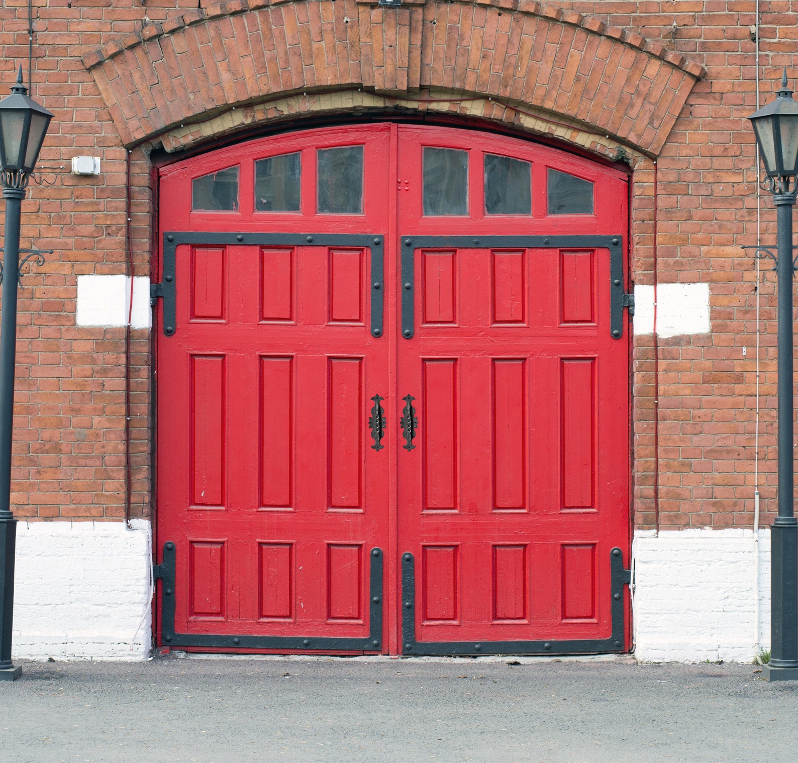 12 Iron Door or Gate Pull Solid Iron Handmade Borderland Etsy
