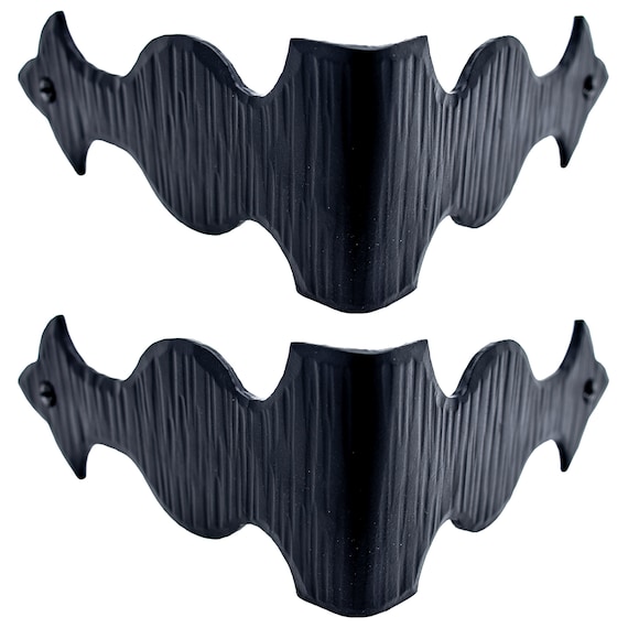 2 Pack 5” Forged Decorative Angular Corner Protector Bracket, Table Guard Brace, Right Angle For Farmhouse Tables, Benches, Chests & Trunks