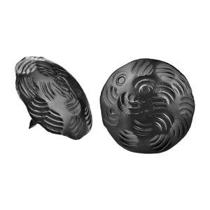 25 Pack 1.5&quot; Iron Clavos Decorative Nail Stud Tacks for Barn Doors, Gates, Shutters & Furniture The Bohemian Series Borderland Rustic Hardwa