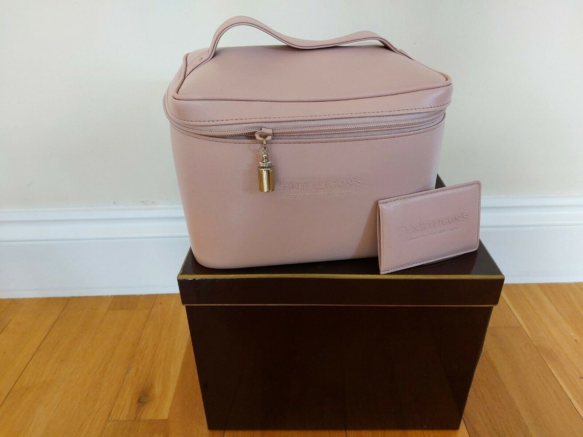 Penhaligon's of London Vanity / Cosmetics Case Pink Etsy