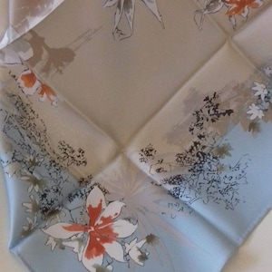 Jim Thompson: A Large 100% Silk Scarf - 32.5" Square - New and Unused - With Original Gift Envelope