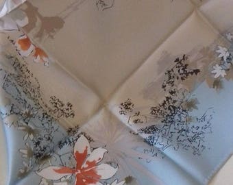 Jim Thompson: A Large 100% Silk Scarf - 32.5&quot; Square - New and Unused - With Original Gift Envelope