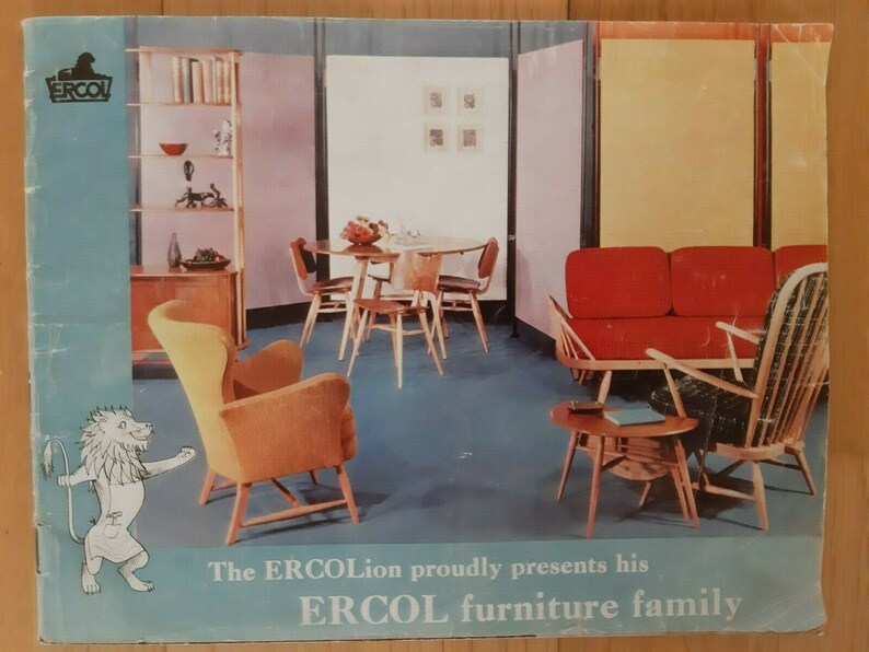 A 1960s Vintage Ercol Furniture Catalogue / Brochure Etsy UK