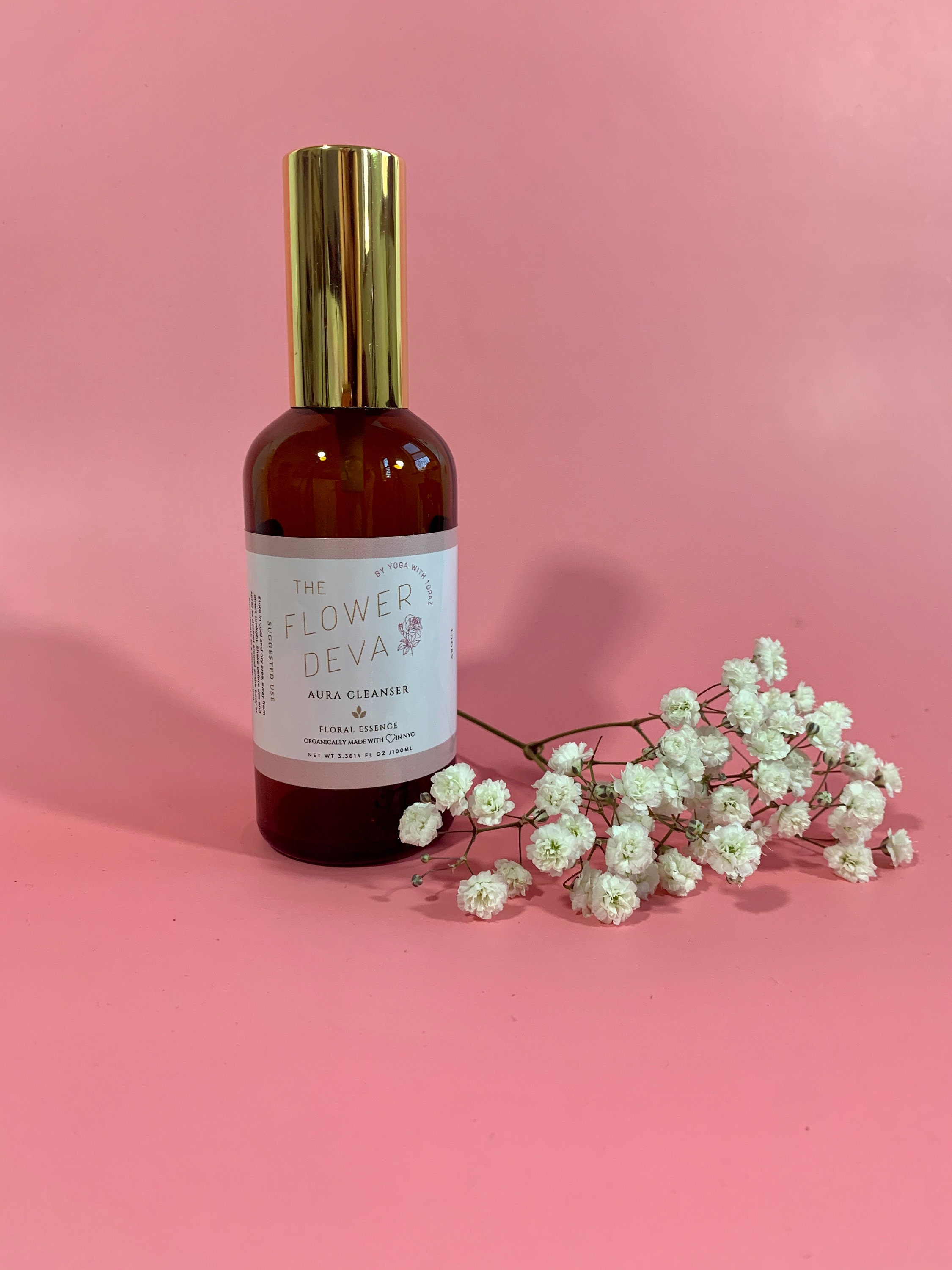 Flower Essence Aura Cleanser Spray Mist Energy Healing Etsy