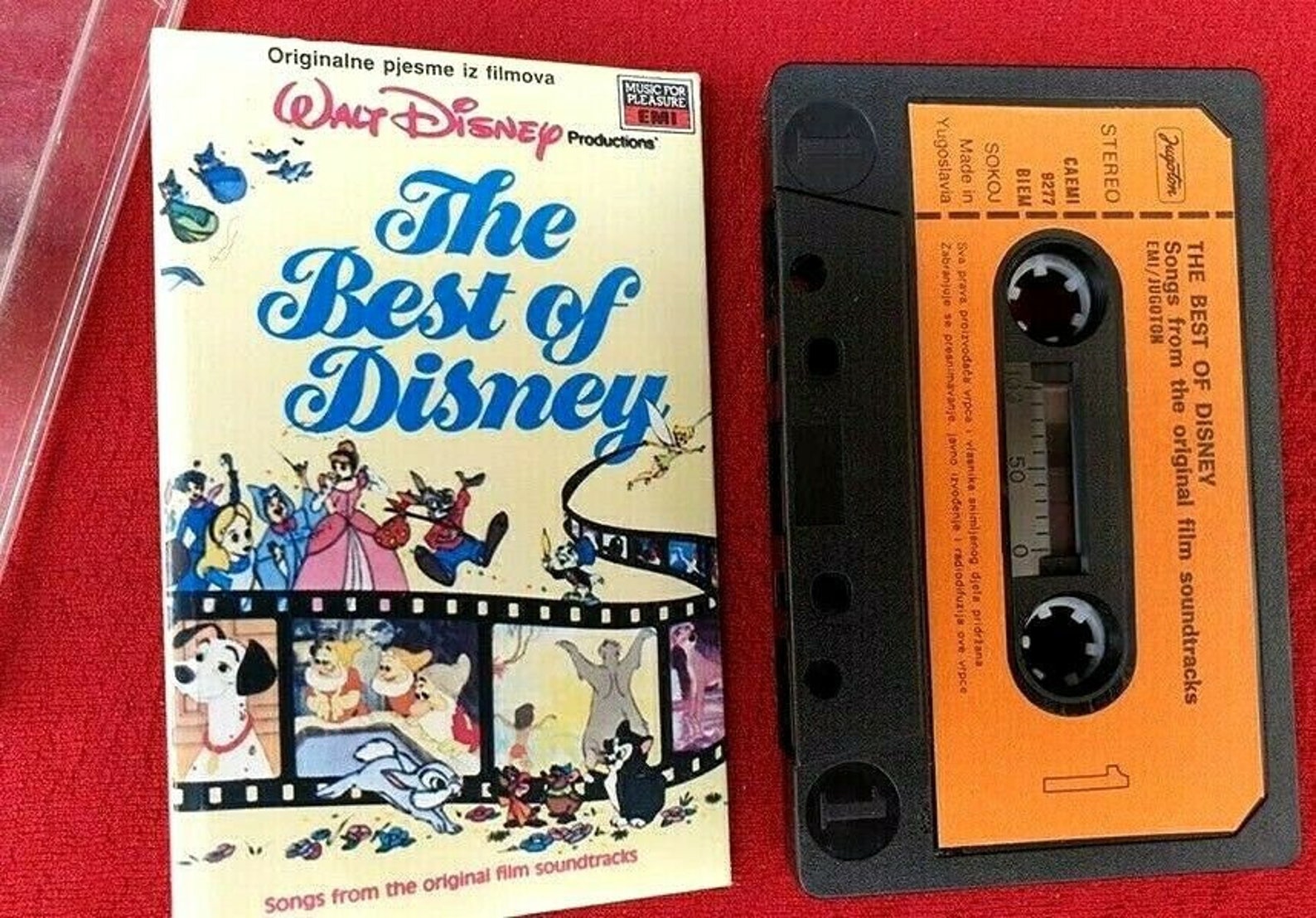 2 Disney Cassette Tapes The Best of Disney 1985 OST en Etsy