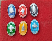 Russian Samovar Antique samovars Badges USSR Vintage Pins Collection Soviet Memorabilia 19th century Anstecknadel