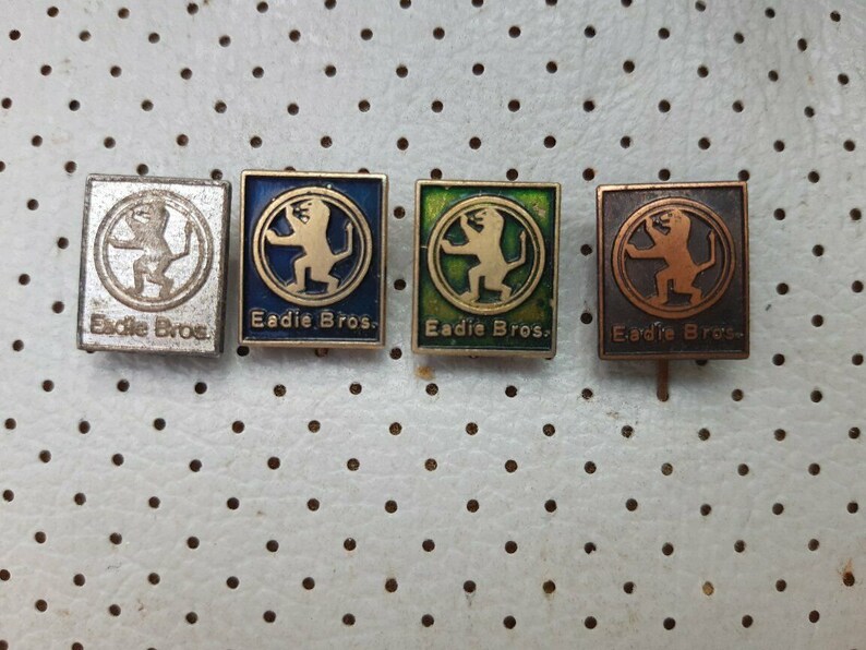 Eadie Bros Vintage Pins Collection Art Antique Pins Badges Etsy
