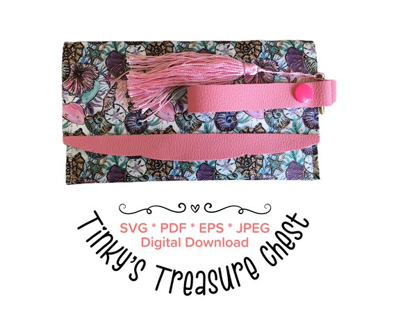 Download Purse Svg Wallet Cutting File Pdf Ladies Money Pouch Etsy