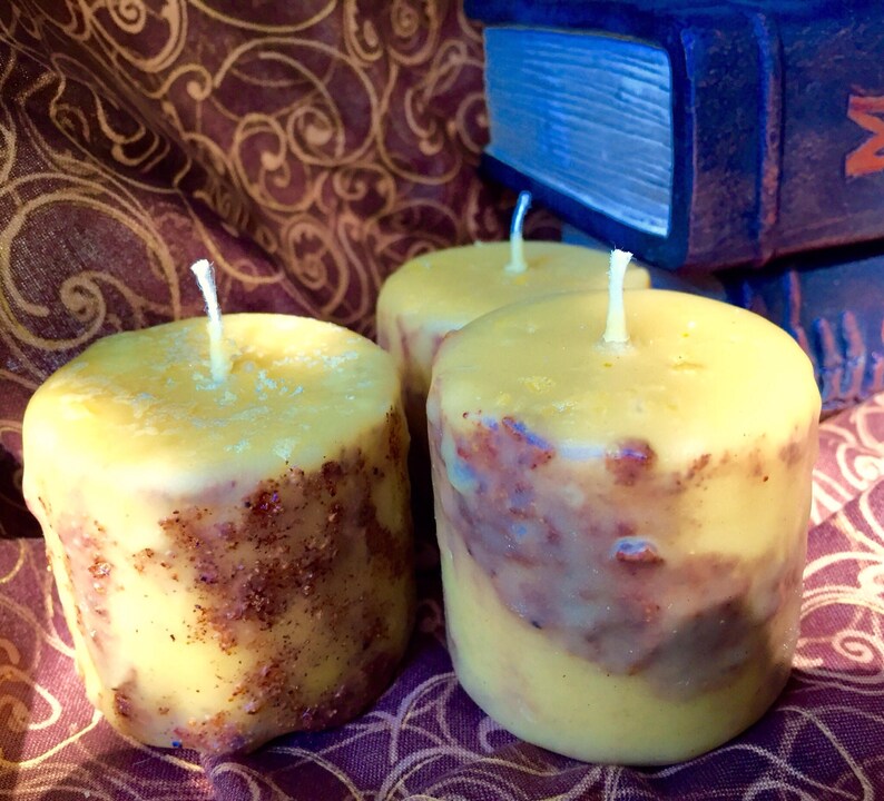 Blessing Candle100 Pure Beeswaxspell Candlealtar Etsy