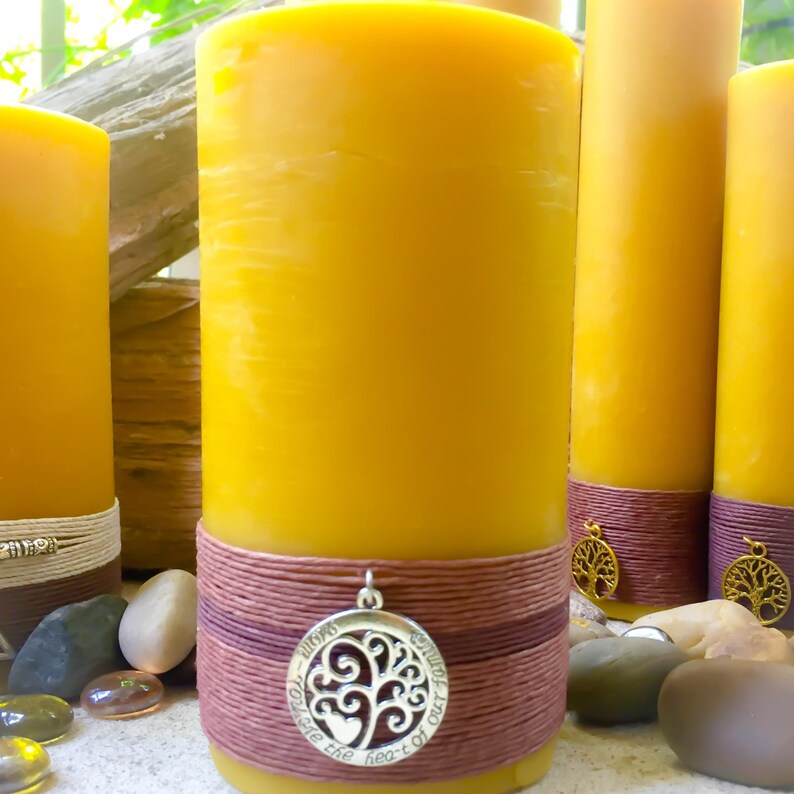 Free ShippingBeeswax Beeswax Pillar Etsy