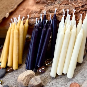 100% Pure Beeswax birthday candles-chime candles-beeswax chime candles-small beeswax taper candles