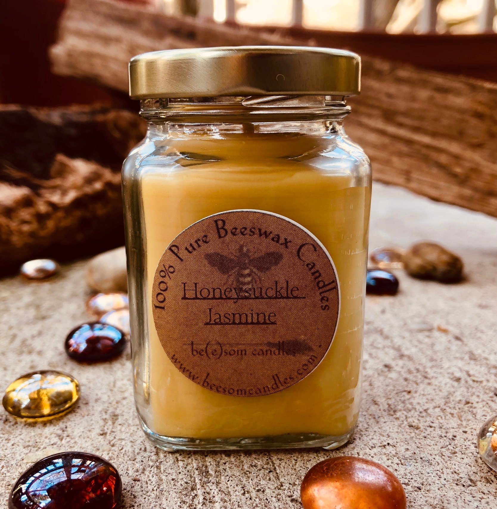 Free Shipping100 Pure Beeswax CandlesScented or UnscentedSet of 4