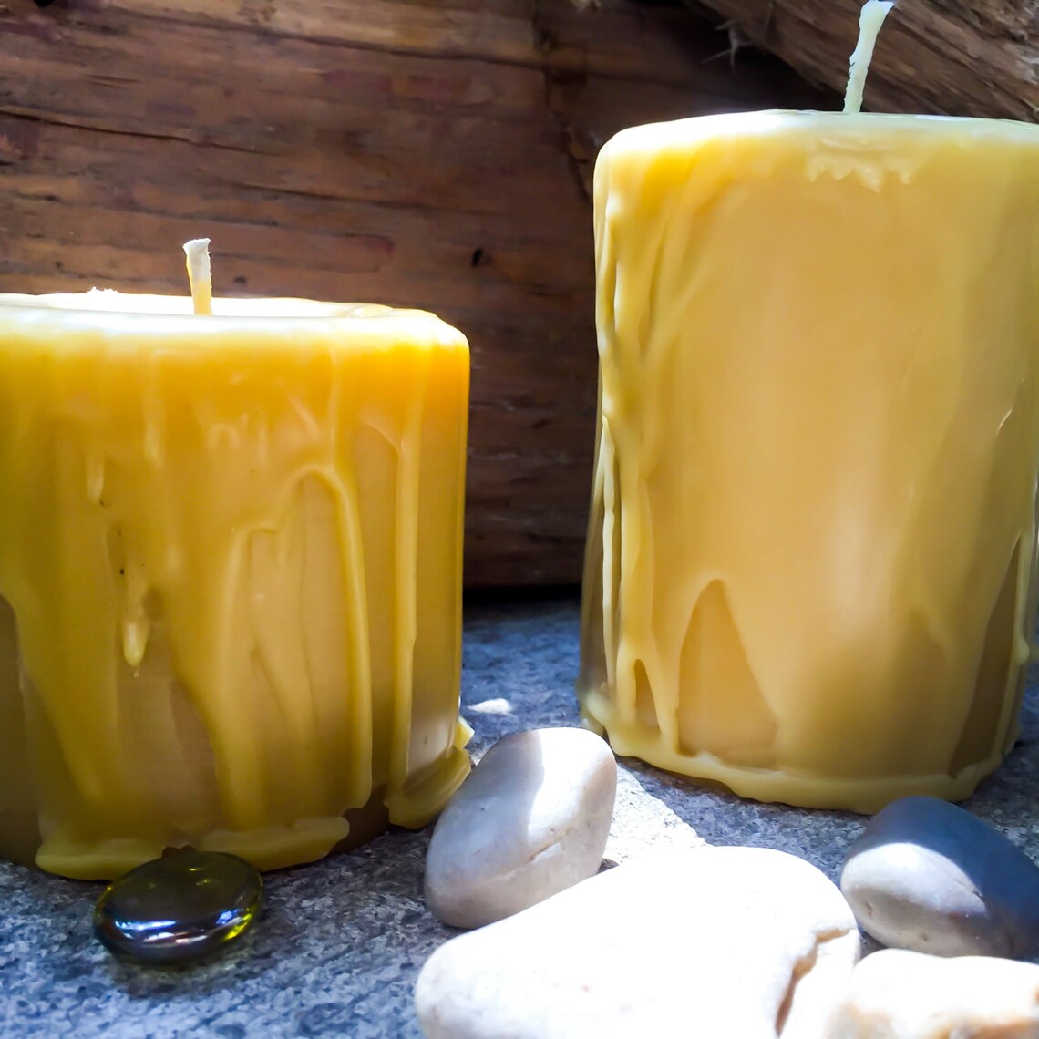 Pure Beeswax CandlesHandmade Drip Beeswax Etsy