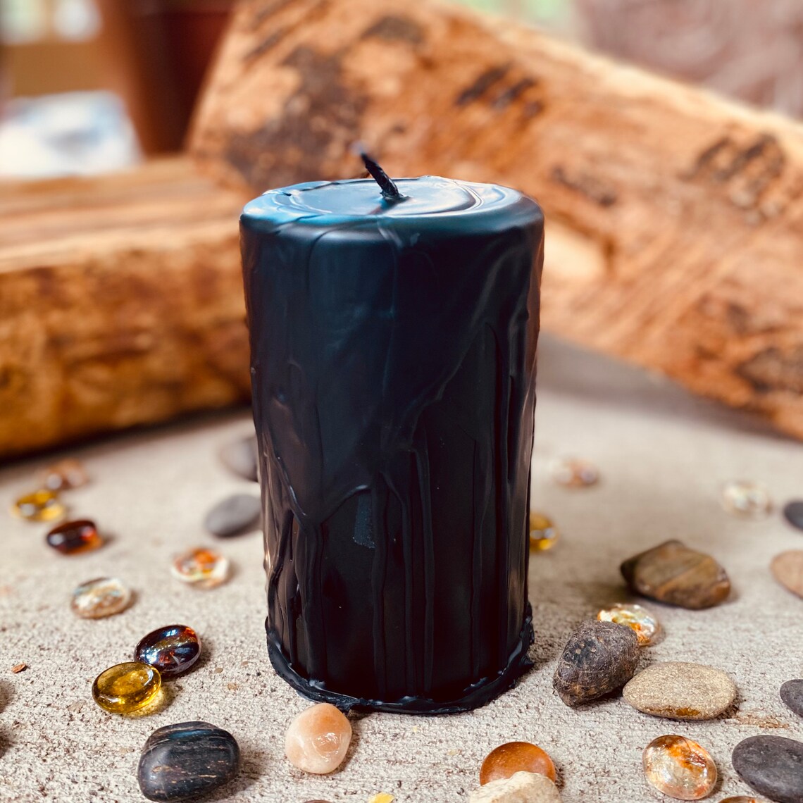 Pure Beeswax Candleshandmade Drip Beeswax Etsy